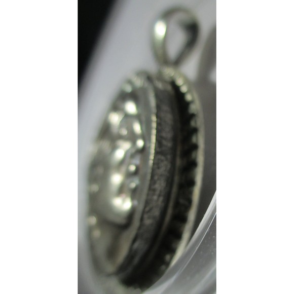 Alexander the Great with ram horns Ancient Greek coin pendant -High Relief coin - Picture 5 of 6